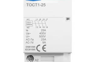 Магнитный контактор AC220V 25A 2NO2NC TOMZN