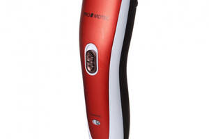 Машинка для стрижки волос аккумуляторная PROMOTEC PM-352 Белая с красным