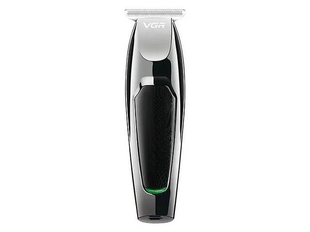 Машинка для стрижки волосся акумуляторна VGR V-030/7042 USB Чорна