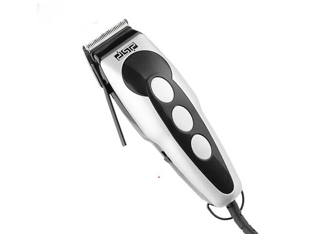 Машинка для стрижки волос DSP E-90012 220V Черная с серебристым (301132)