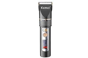 Машинка для стрижки волос Kemei KM-5073 аккумуляторная 5W Grey (3_03522)