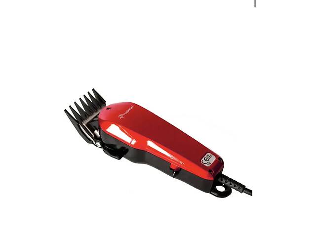 Машинка проводная для стрижки волос с регулировкой длины и насадками Gemei GM-1005 Red
