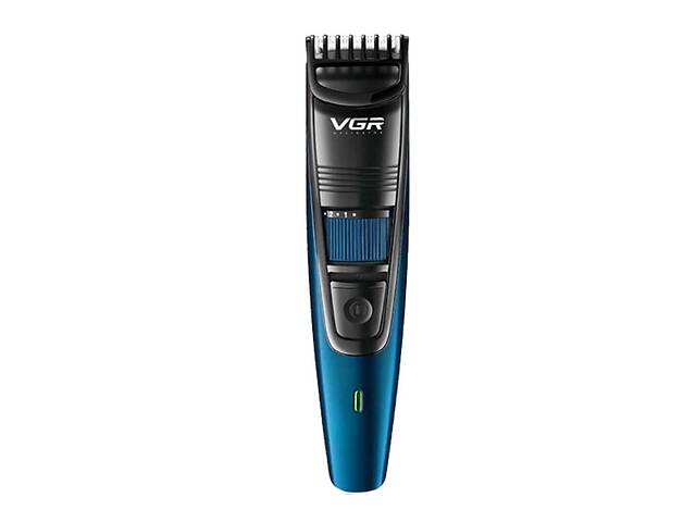 Машинка стрижки волос и бороды VGR V-052 аккумуляторная 5W Blue (3_03520)