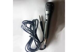 Микрофон Dex MD 112 проводной, караоке, универсальный
