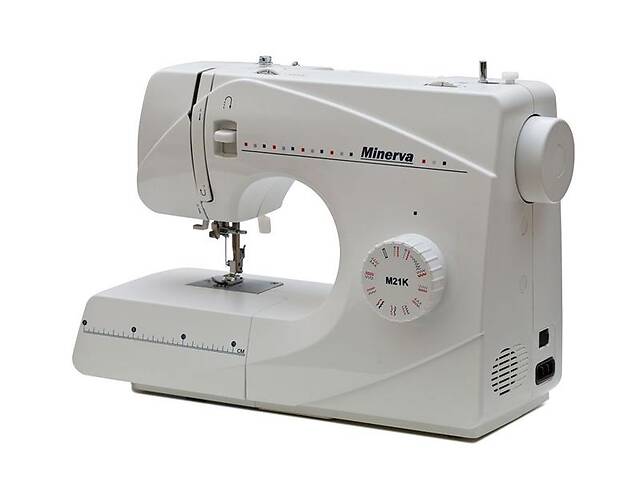 Minerva Швейная машина M21K, электромех., 85 Вт, 21 швейная операция, петля автомат , белая