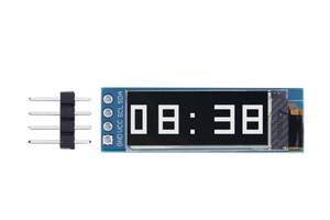 Модуль дисплея 128X32 LCD LED 0.91' IIC Arduino белый