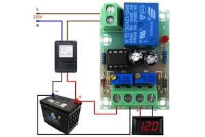Модуль управления зарядом XH-M601 Контроллер заряда 12V