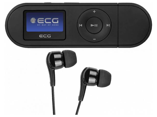 MP3 плеер ECG PMP-20-4GB-Black черный