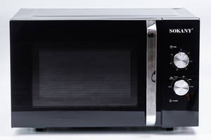 Микроволновая печь Sokany SK-438 объемом 21 литр 1400 Вт черный (SK438)