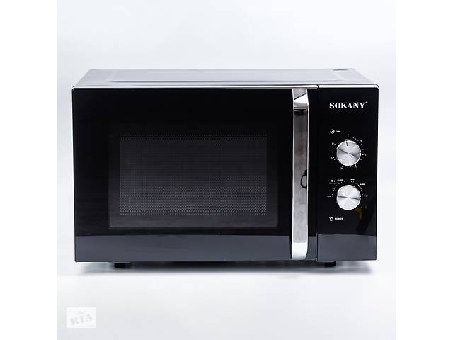 Микроволновая печь Sokany SK-438 объемом 21 литр 1400 Вт черный (SK438)