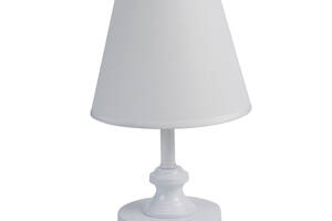 Настольная лама светильник декоративный c абажуром Sunlight белый 5061