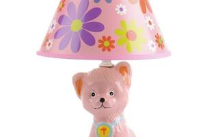 Настольная лампа для детской 'Кот' Brille 40W TP-019 Розовый