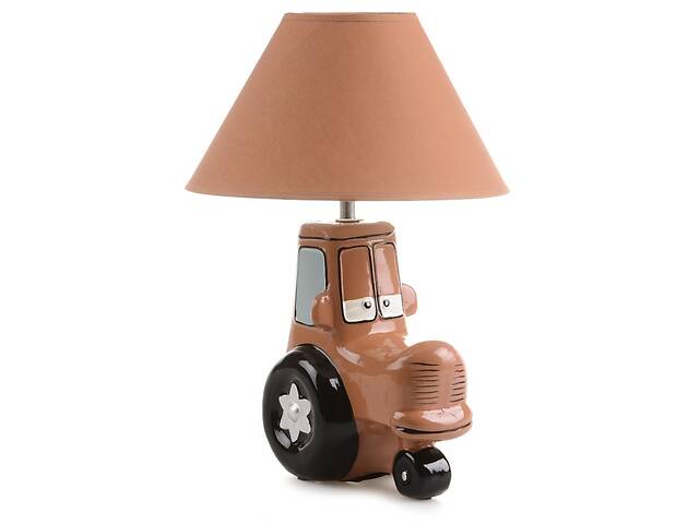 Настольная лампа для детской 'Трактор' Brille 40W TP-023 Коричневый