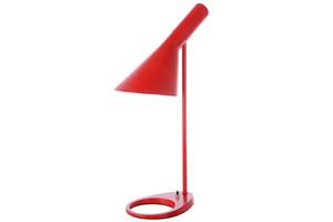 Настольная лампа хай-тек Brille 60W BL-286 Красный