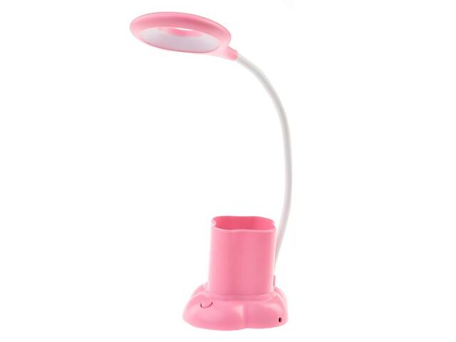 Настольная лампа LED хай-тек на батарейках Brille 5W SL-88 Розовый
