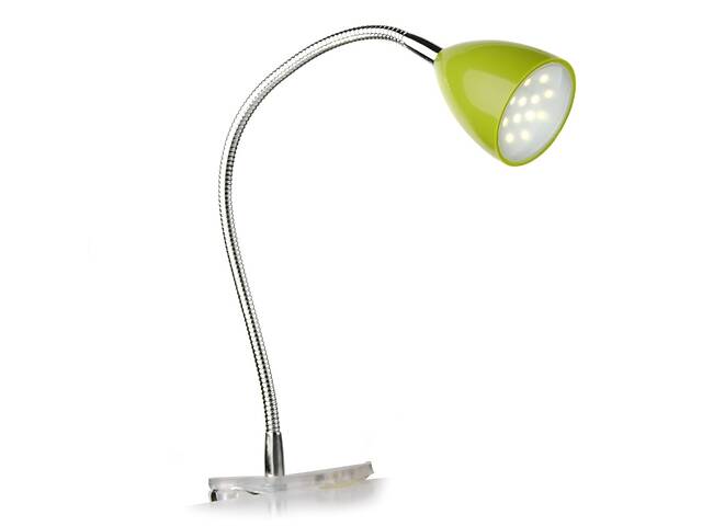 Настольная лампа LED в современном стиле на прищепке Brille 1.8W MTL-22 Хром