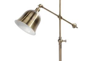 Настольная лампа лофт Brille 60W BL-156 Латунь