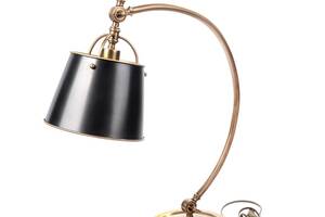 Настольная лампа лофт Brille 60W BL-203 Латунь