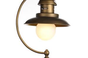 Настольная лампа лофт Brille ELVIS-002 Бронзовый
