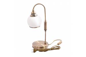 Настольная лампа лофт декоративная Brille BKL-438 Золотистый