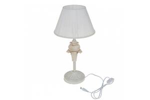 Настольная лампа минимализм Brille BCL-725 Белый