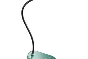 Настольная лампа на аккумуляторе Glocusent Mini clip-on Book light Green N