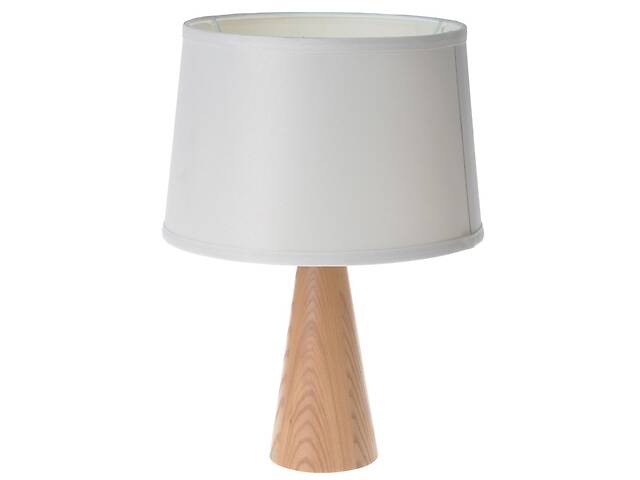 Настольная лампа скандинавский на деревянной опоре Brille 40W TL-141 Коричневый