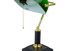 Настольная лампа в современном стиле Brille 60W MRO-5e Черный