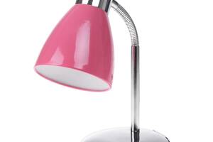 Настольная лампа в современном стиле декоративная Brille 60W MTL-65 Хром