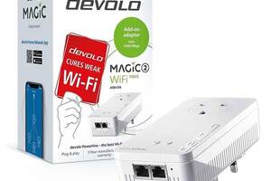 Одиночный Wi-Fi-адаптер Devolo Powerline 8612 Magic-2, 2400 Мбит/с