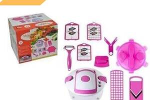 Овочерізка XPRO Multi Salad Chef 13 в 1 (18) рожевий (GR-100_310)