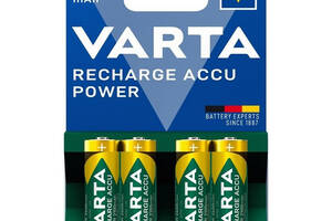 Перезаряжаемые батарейки АА VARTA ACCU AA 2100mAh BLI 4 шт (READY 2 USE)