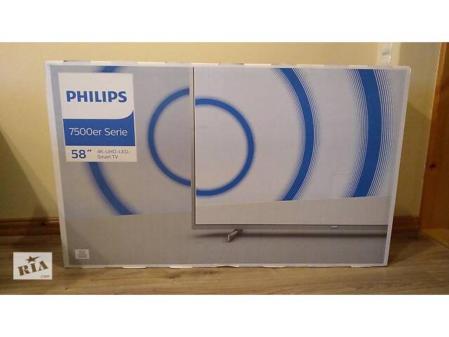 Philips 58PUS7555/12 4K UHD, Smart