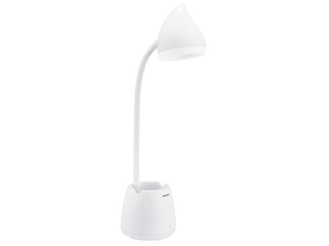 Philips Лампа настольная LED Reading Desk lamp Hat, белая