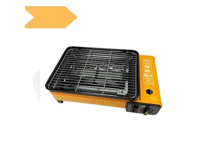 Плита газовая в чемодане гриль XPRO (2.2KW) BDZ-290A (3) желтая (MER-15404_1045)