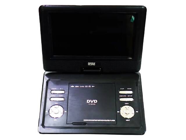 Портативный DVD-проигрыватель Opera 1129 10.5' TV-тюнер USB SD Black (3_02674)