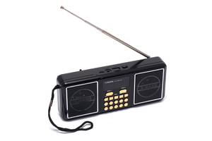 Портативный радиоприёмник аккумуляторный FM радио YUEGAN YG-1881UR c SD-карта, MP3 плеер черный