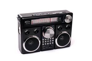Портативный радиоприёмник YUEGAN YG-371UT SD/USB/TF/MP3 плеер с фонариком Чёрный UN2832-10