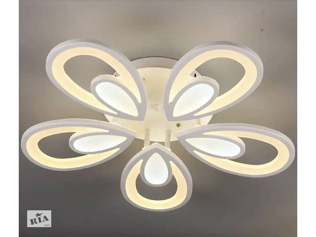 Потолочная LED люстра светильник светодиодный Sunlight белый Y1132/5