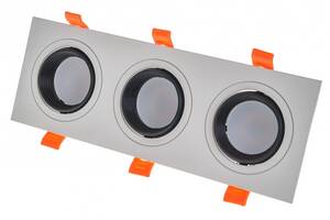 Поворотный точечный светильник Brille 120W HDL-DT 106 Серый 36-199