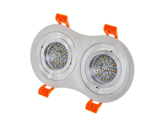 Поворотный точечный светильник Brille 40W HDL-DT 108 Серебристый 36-253