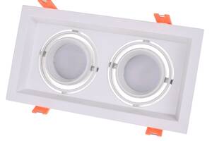 Поворотный точечный светильник Brille 80W HDL-DT 107 Белый 36-223