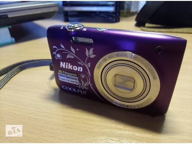 Продам цифровой фотоаппарат с видео Nikon, COOLPIX S2900+ чехол