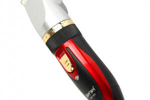 Профессиональная машинка для стрижки волос с двумя аккумуляторами Gemei GM 550 Красный с черным (258737)