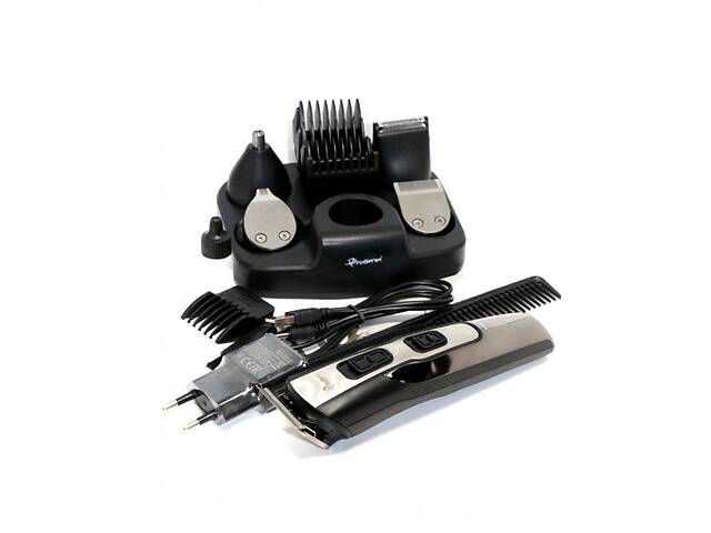 Профессиональная машинка для стрижки волос и бороды Gemei GM-592 10-в-1