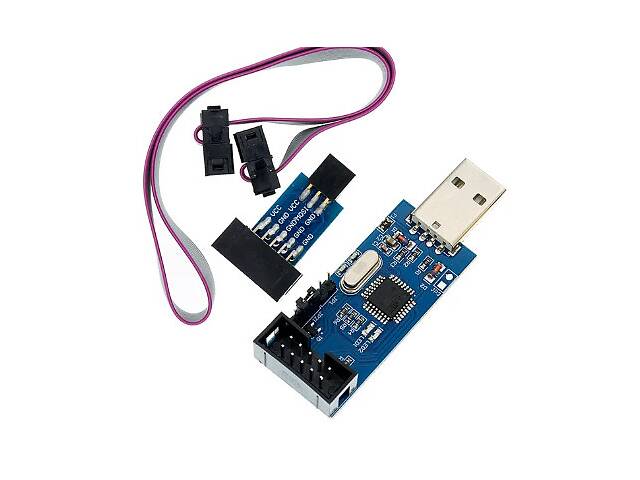 Программатор USBASP USBISP AVR USB ATMEGA8 ATMEGA128 для ATMEL AVR с адаптером