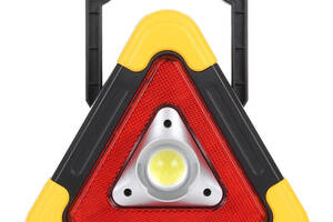 Прожектор светодиодный аварийный фонарь HB-6609-COB+LED(STOP)