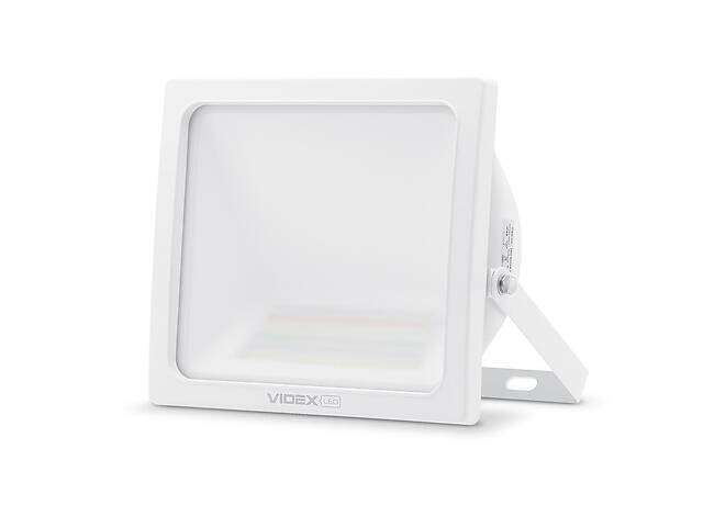 Прожектор Videx VL-F10RGB-W 10 Вт Wi-Fi 3000-6500 К Білий (25537)