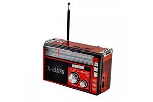Радиоприемник GOLON RX-381 USB+SD многофункциональный Красный