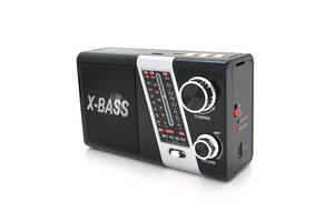 Радиоприемник YG-851BT+Solar, AM/FM, встроенный аккум, Mix color, Box